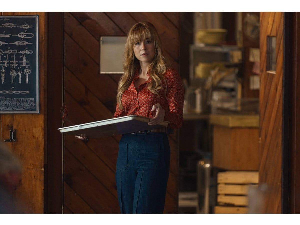 Linda Cardellini as Pam Voorhees in Peacock's "Crystal Lake."
