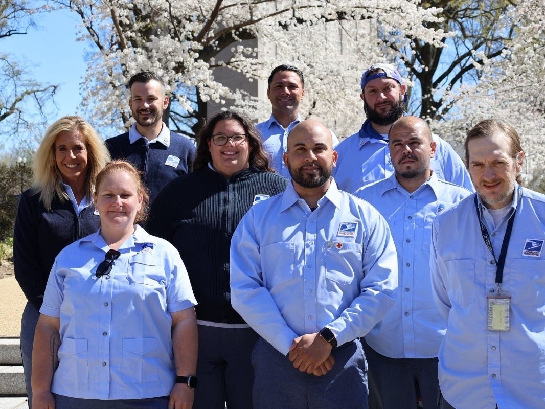 Kyle Quillen (top left) was honored for his heroic acts that saved a Cherry Hill family