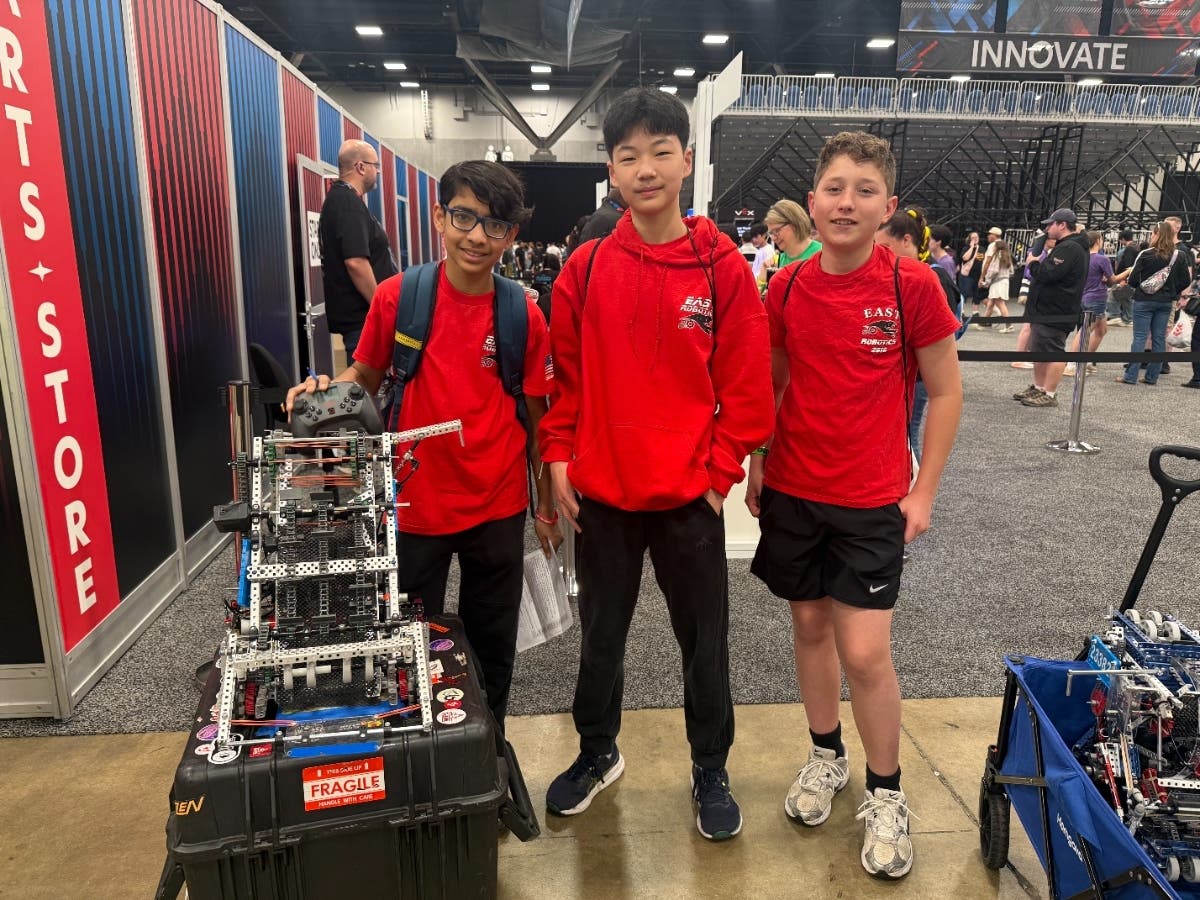 Cherry Hill Students Compete In Robotics World Championship