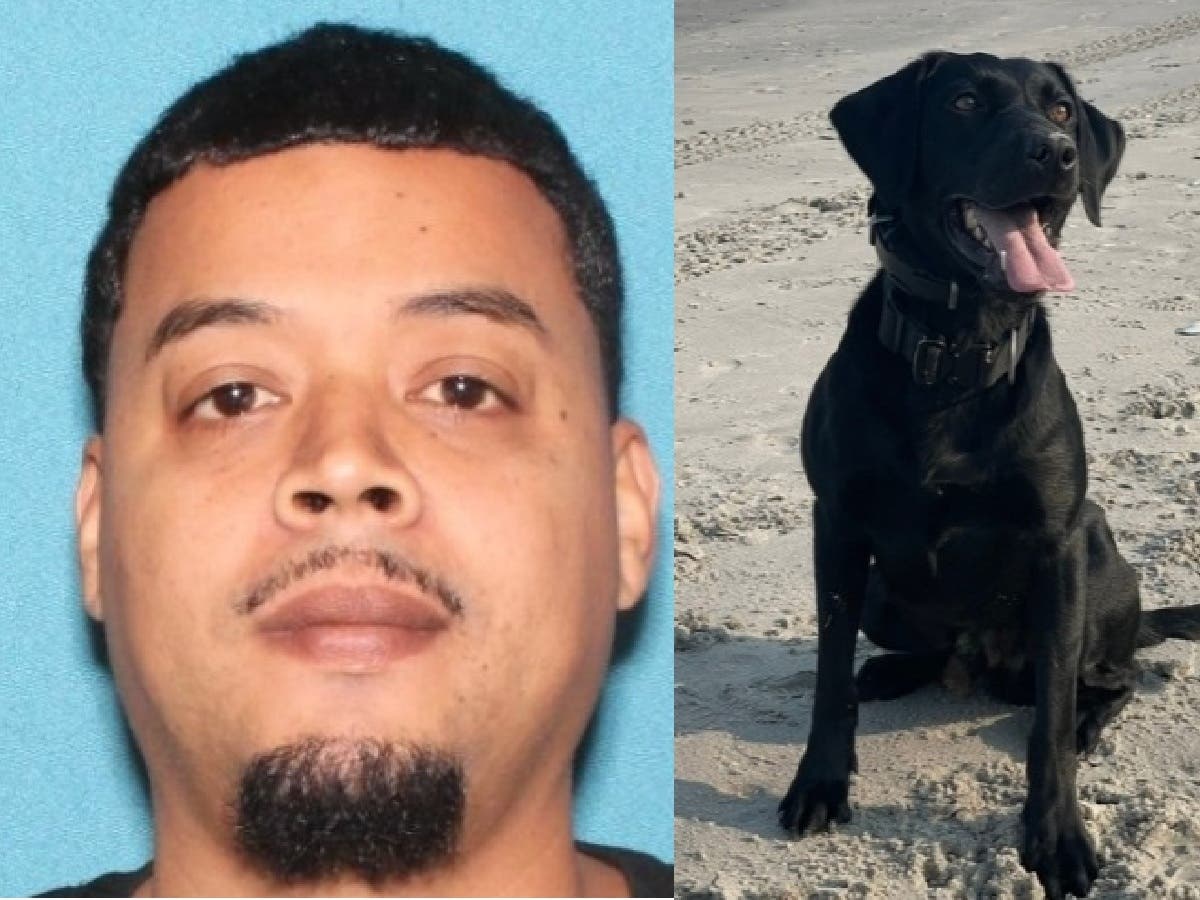 Pictured are Elmer Lao and K9 Officer "Rookie"