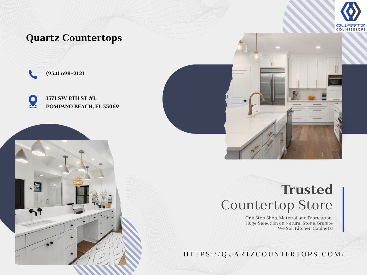 Elevate Your Coastal Living: Premium Quartz Countertops in Pompano Beach, FL