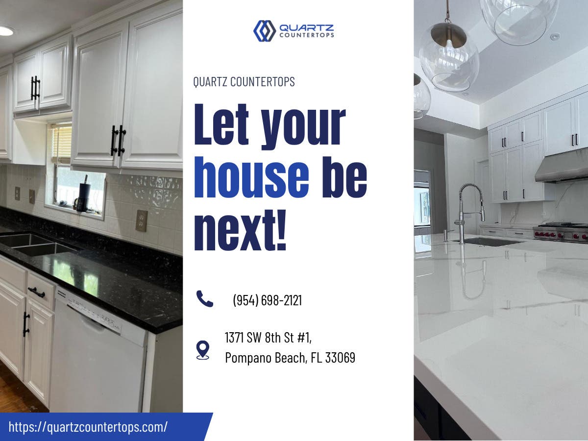 Elevate Your Space with Quartz Countertops in Pompano Beach, FL