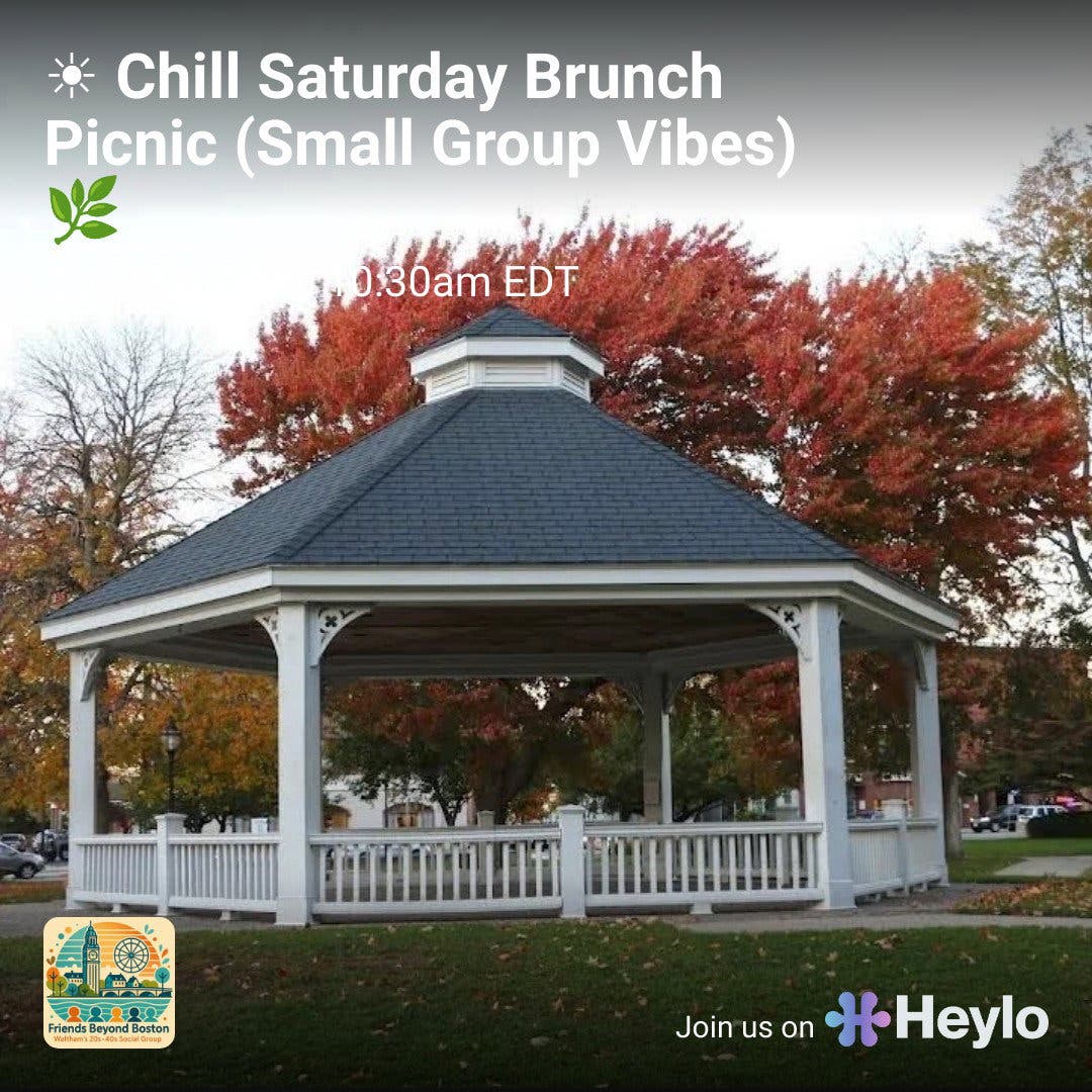 ☀️ Chill Saturday Brunch Picnic (Small Group Vibes) 🌿