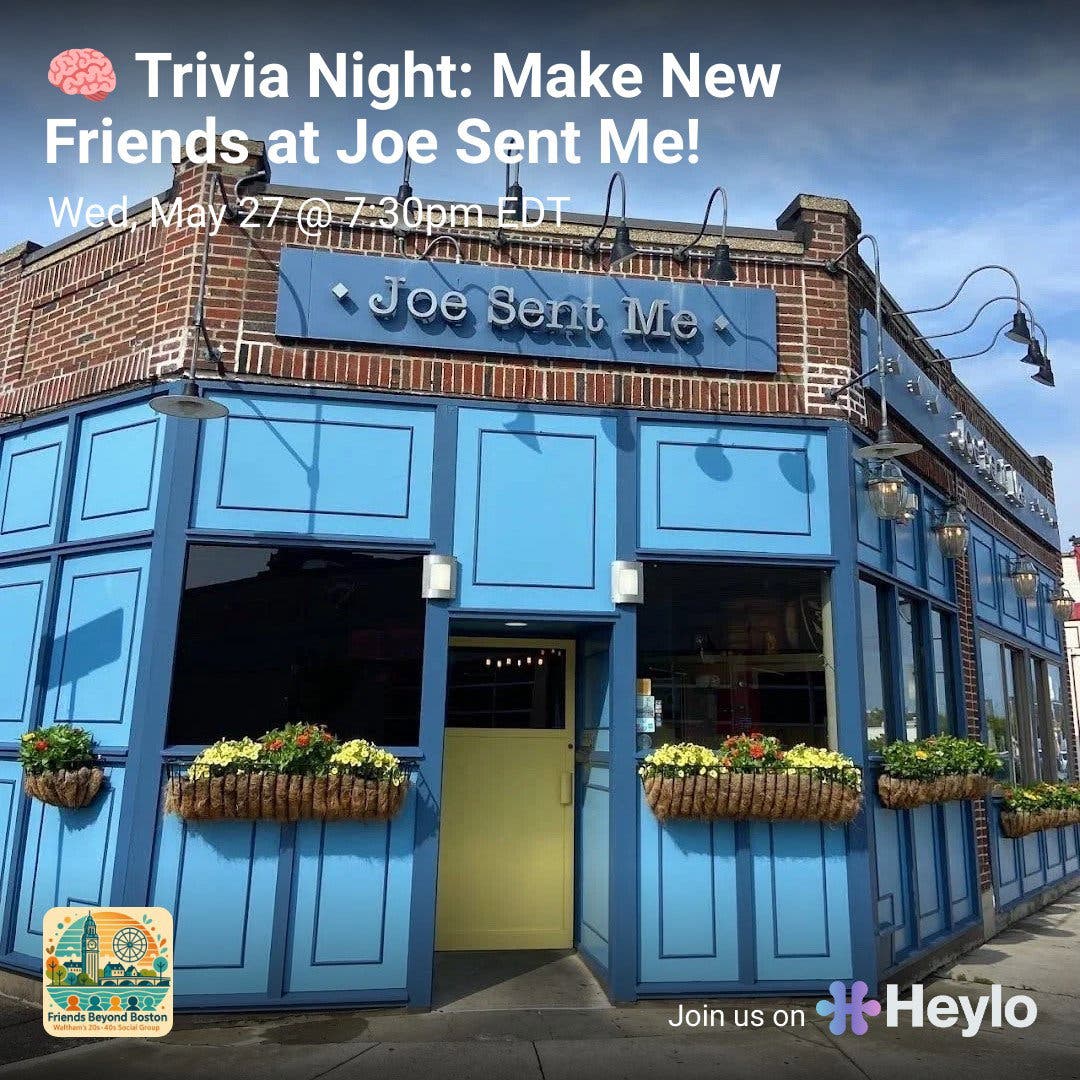🧠 Trivia Night: Make New Friends at Joe Sent Me! 🍻