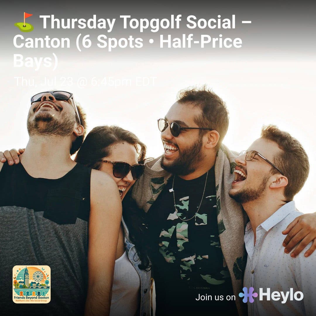 β³ Thursday Topgolf Social