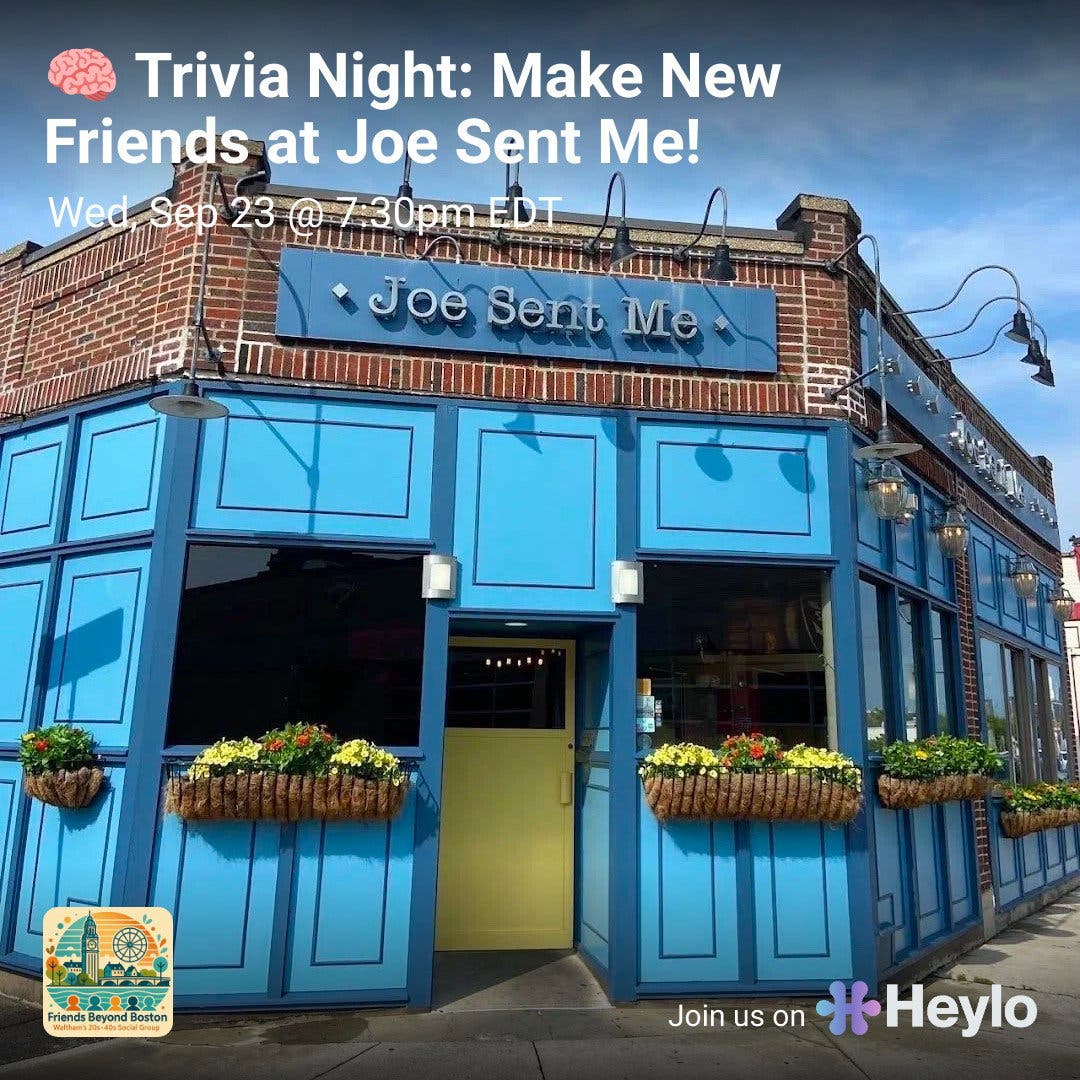 🧠 Trivia Night: Make New Friends at Joe Sent Me! 🍻