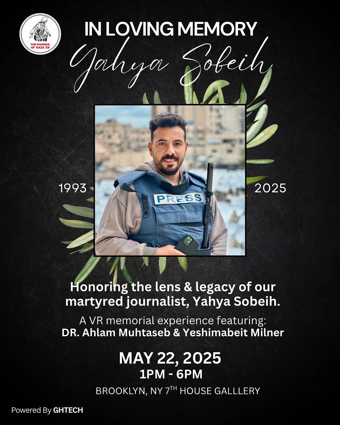 Phoenix of Gaza VR Exhibition