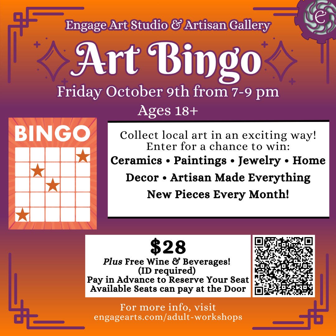 Engage Art Bingo (18+)