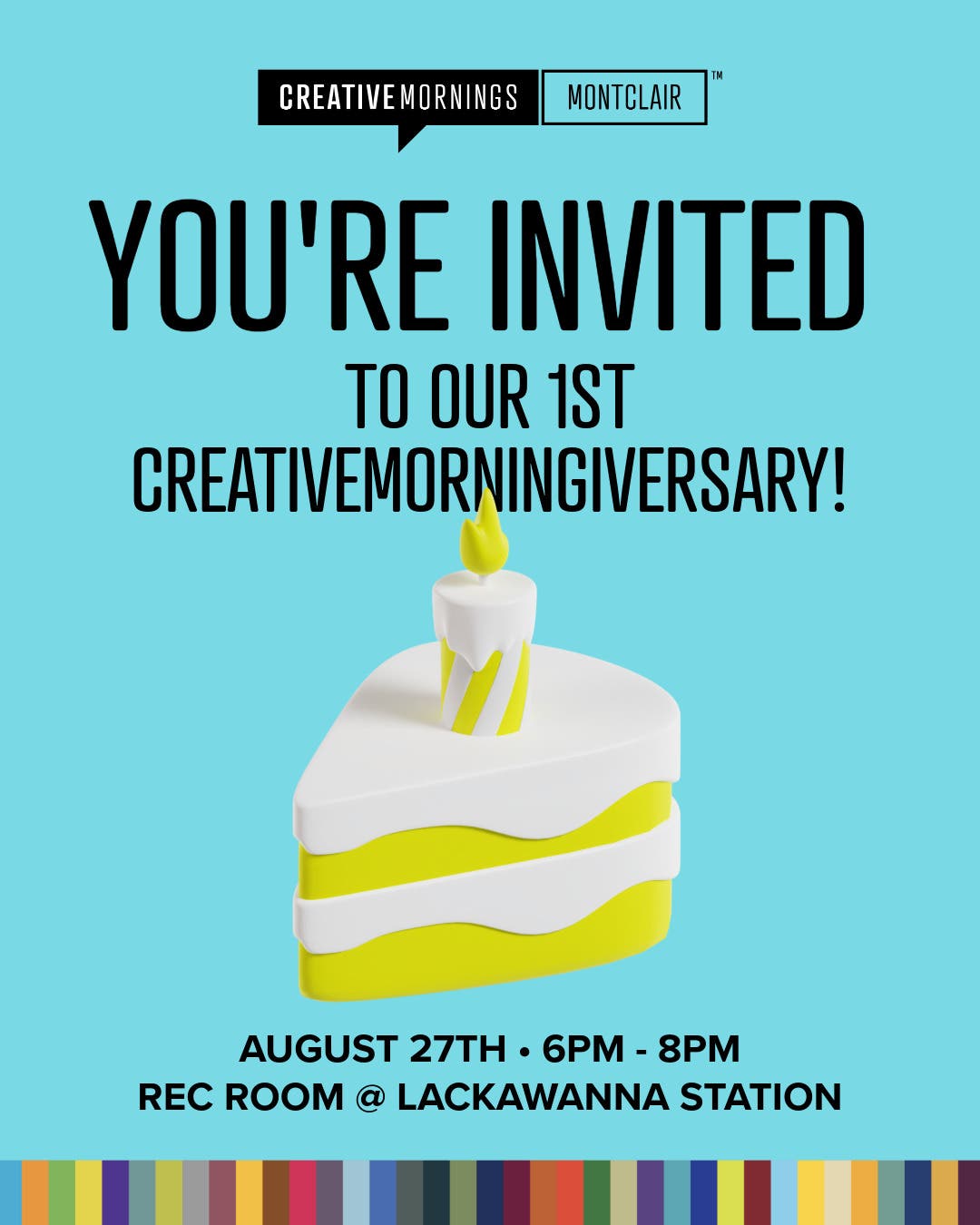 CreativeMornings Montclair: 1st Anniversary Party!