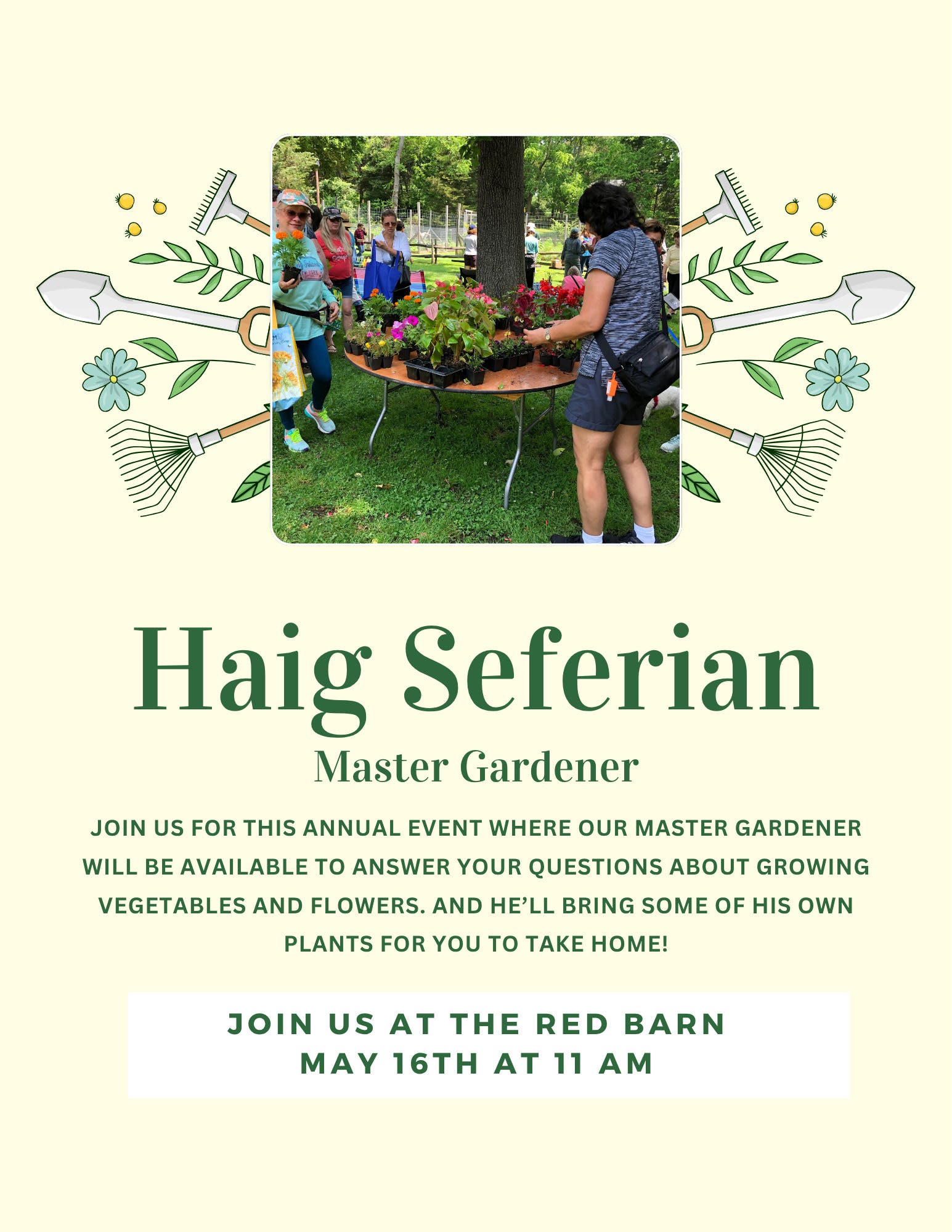 Haig Seferian Master Gardener