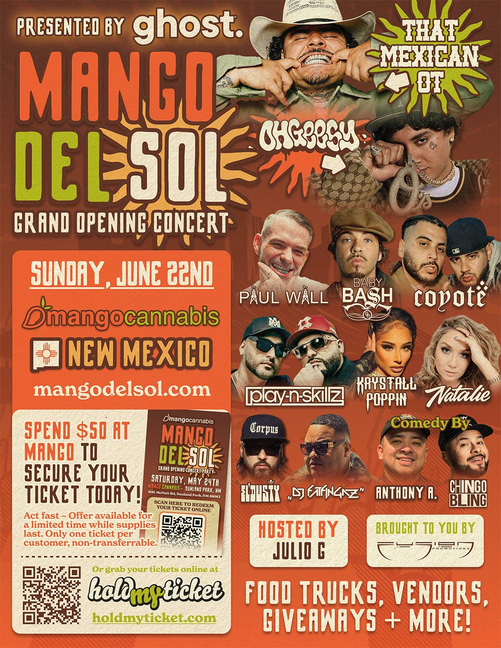 Mango Cannabis New Mexico Hosts Musical Festival: Mango Del Sol