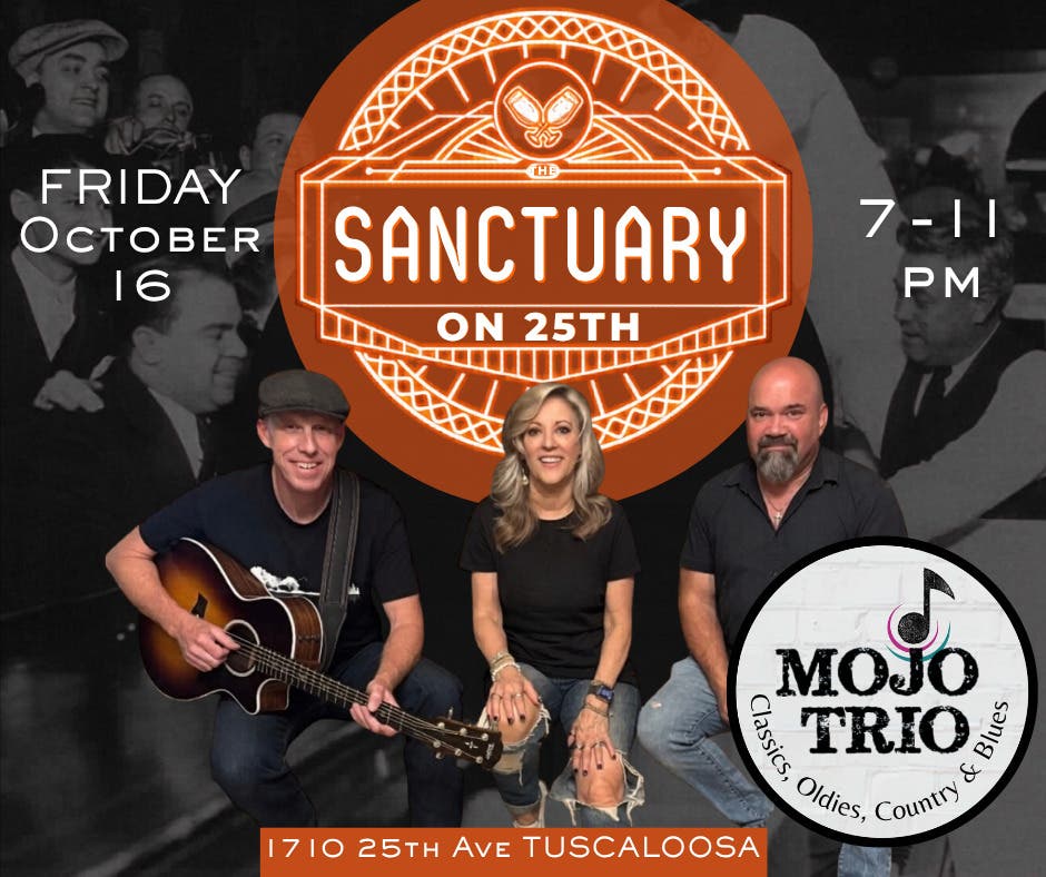 Great Food and Great LIVE MUSIC with Mojo Trio