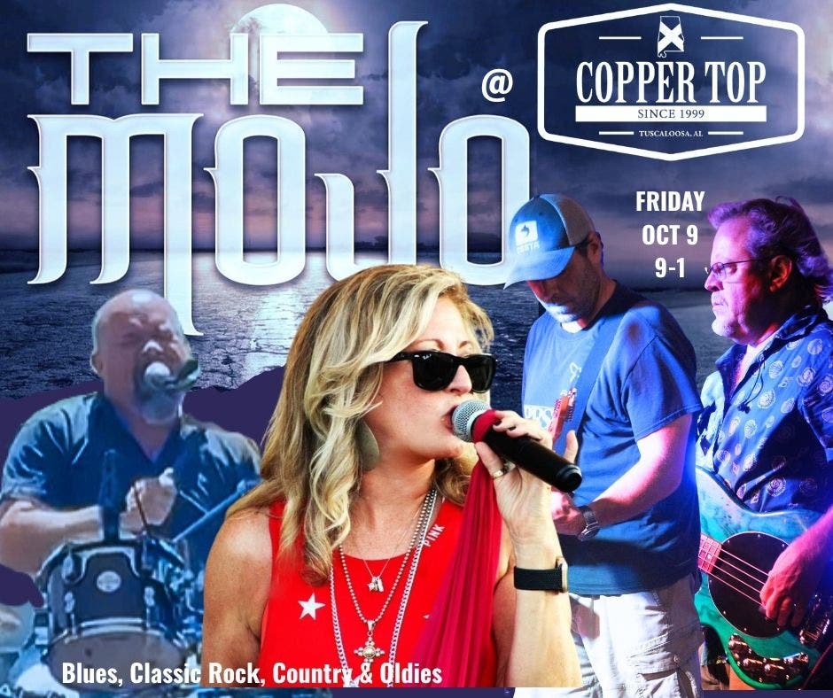 Live Music by THE MOJO @ CopperTop. Blues, Country, Classic Rock and More!