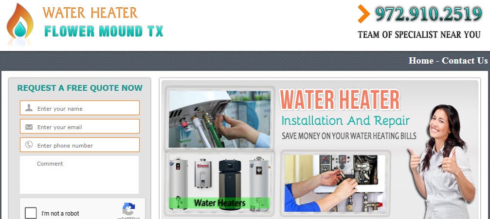 Water Heater Flower Mound TX