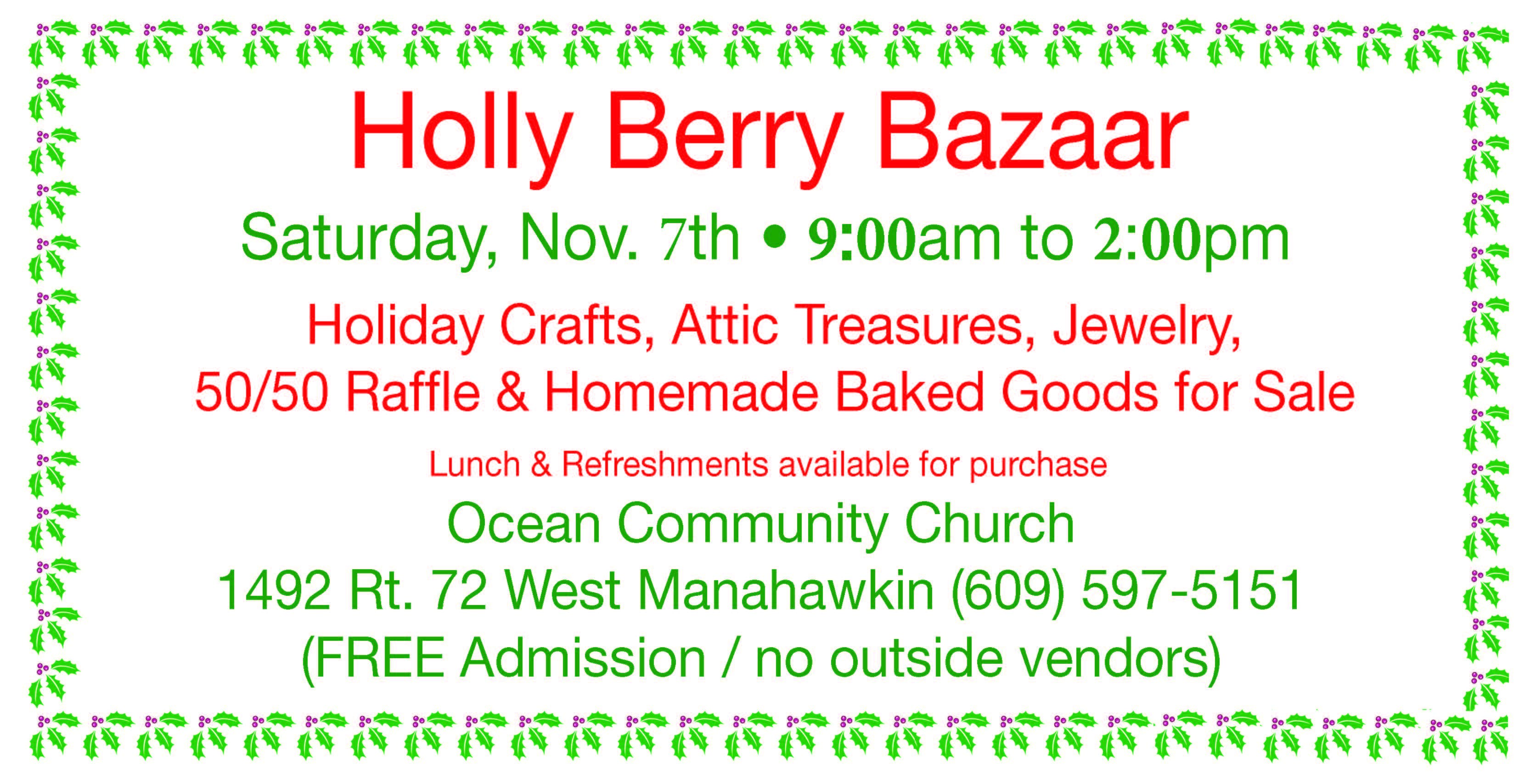 Holly Berry Bazaar