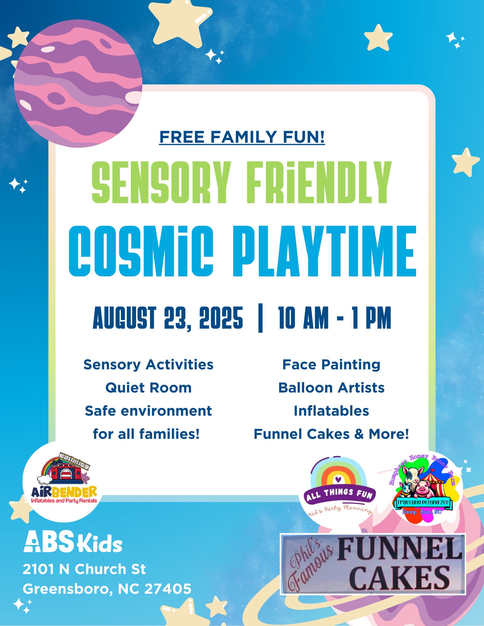 Sensory Friendly Cosmic Playtime