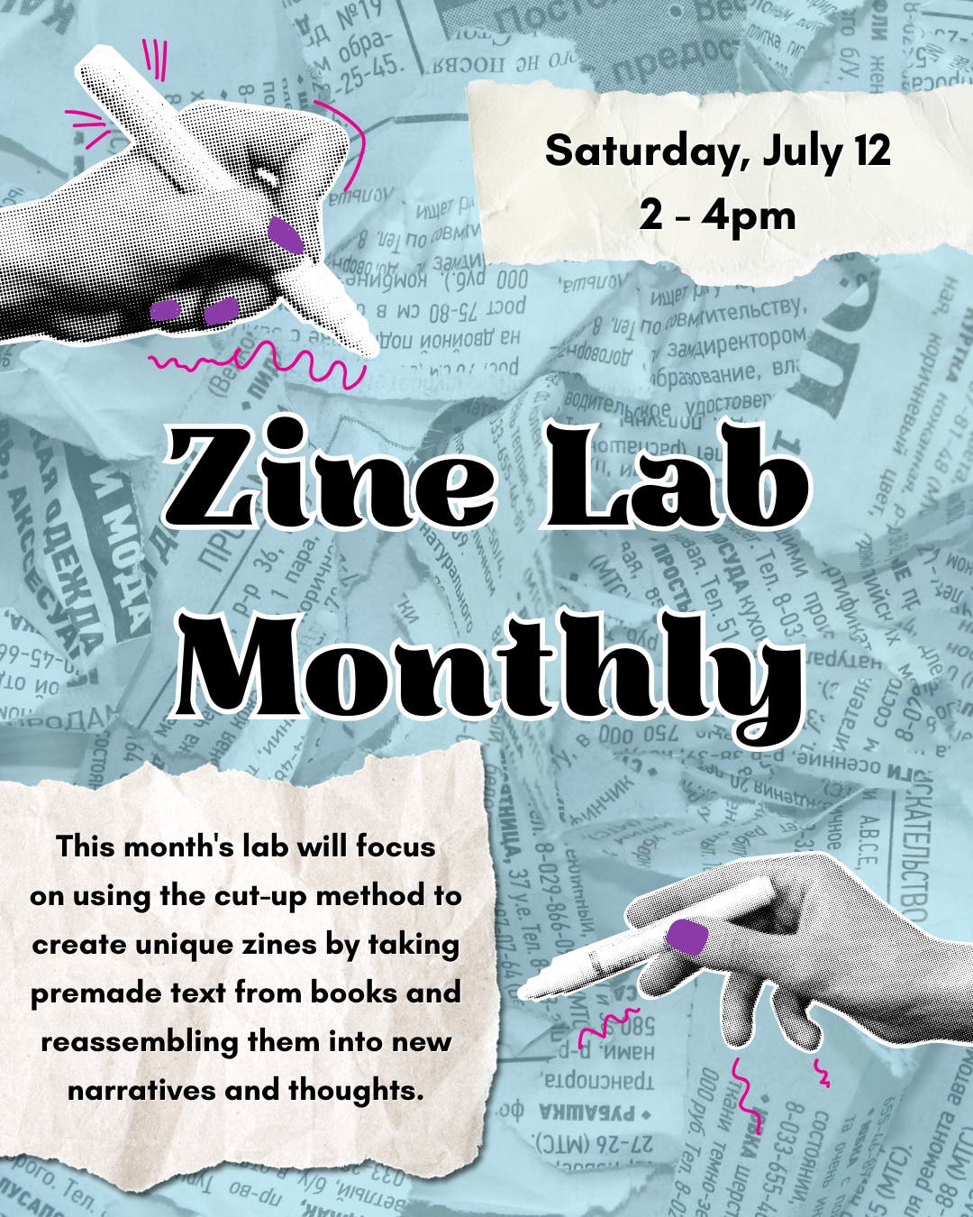 Zine Lab Monthly