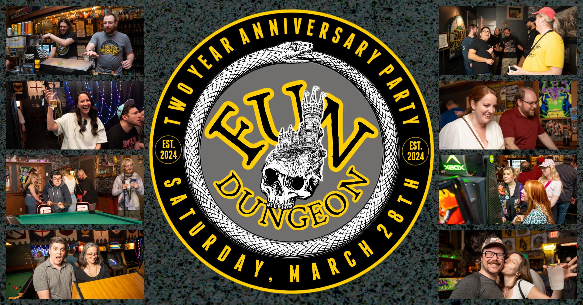 FUN DUNGEON Two Year Anniversary Party