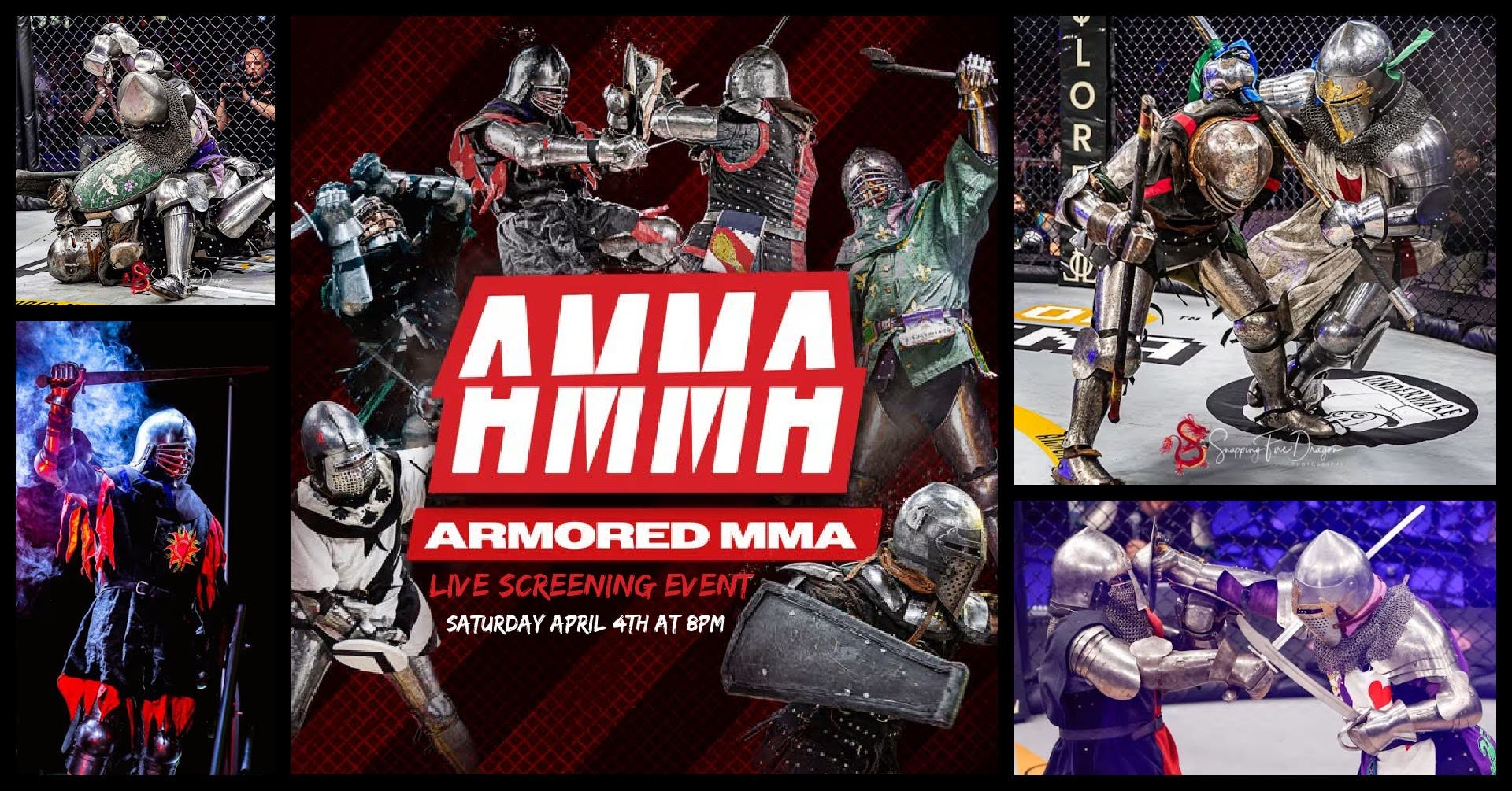AMMA Medieval Fight Night PPV Screening (21+)