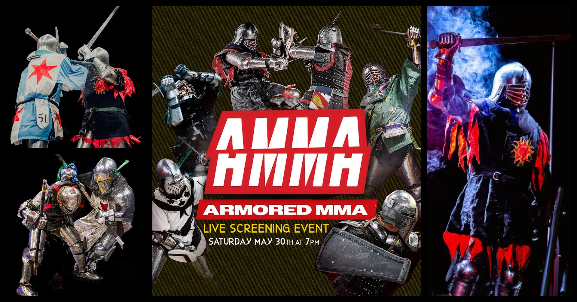 AMMA Medieval Fight Night PPV Screening (21+)