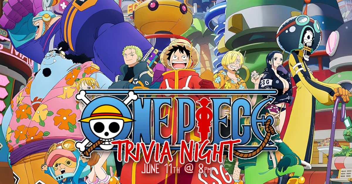 ONE PIECE Trivia Night (21+) - FREE Drink Token w/ Admission