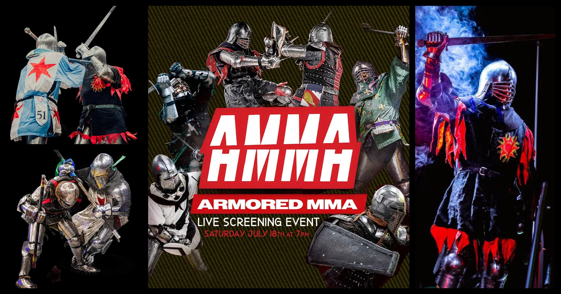 AMMA Medieval Fight Night PPV Screening (21+)