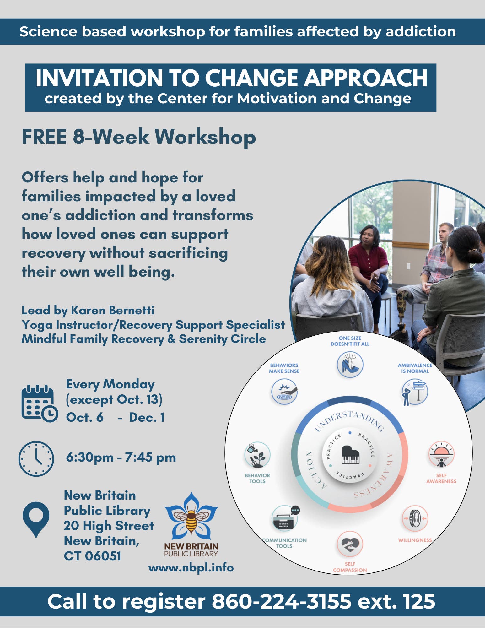 8-Week Workshop for Families Affected by Addiction