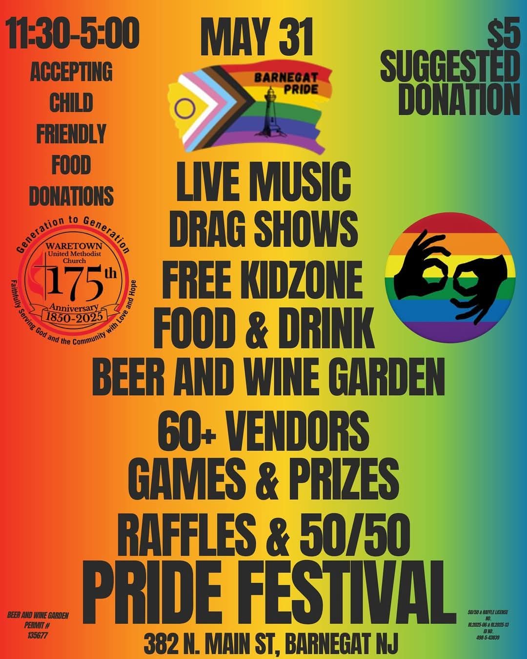Barnegat Pride's 1st Annual Pride Festival 