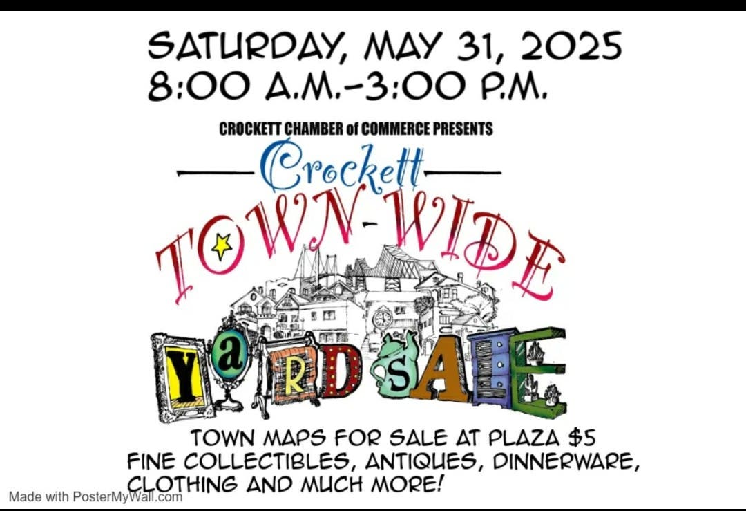 Town wide yard sale!