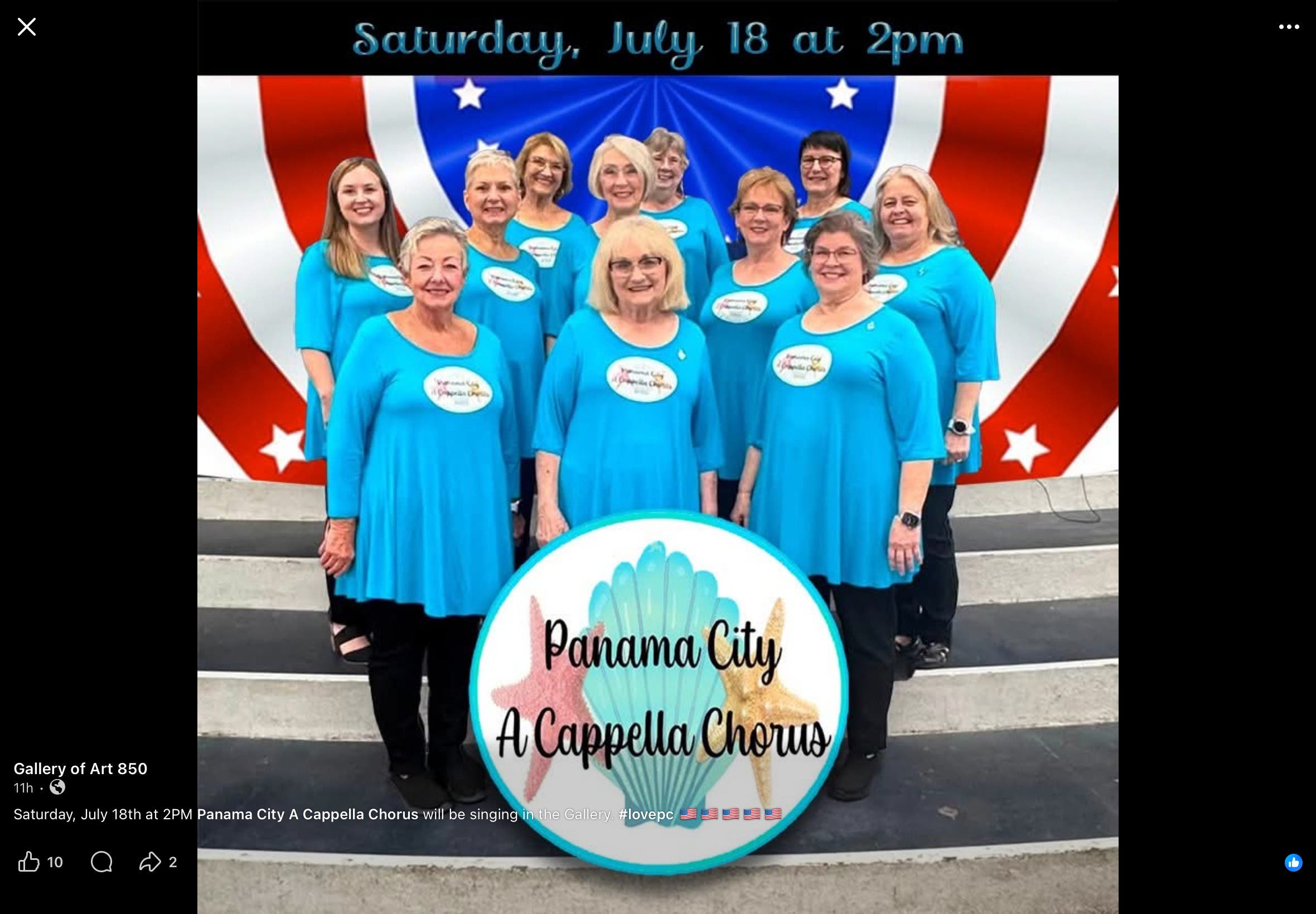 Panama City A Cappella Chorus Event