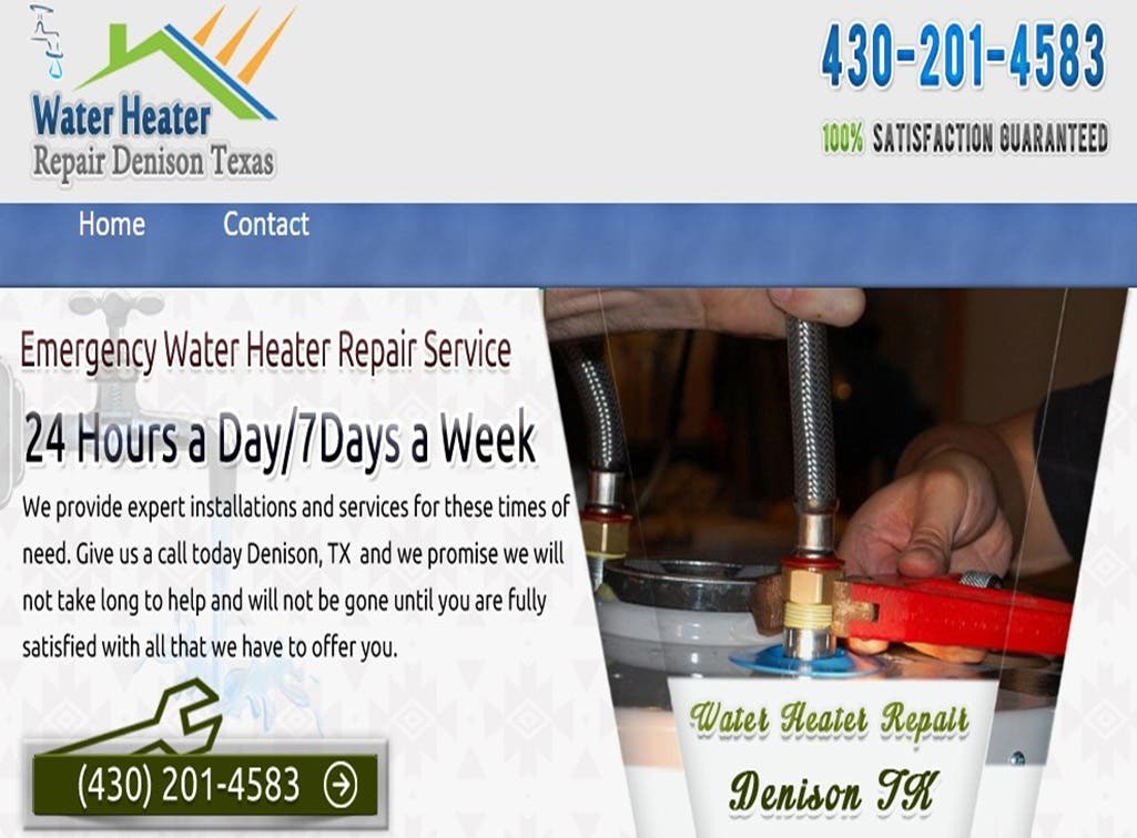 Water Heater Repair Denison TX