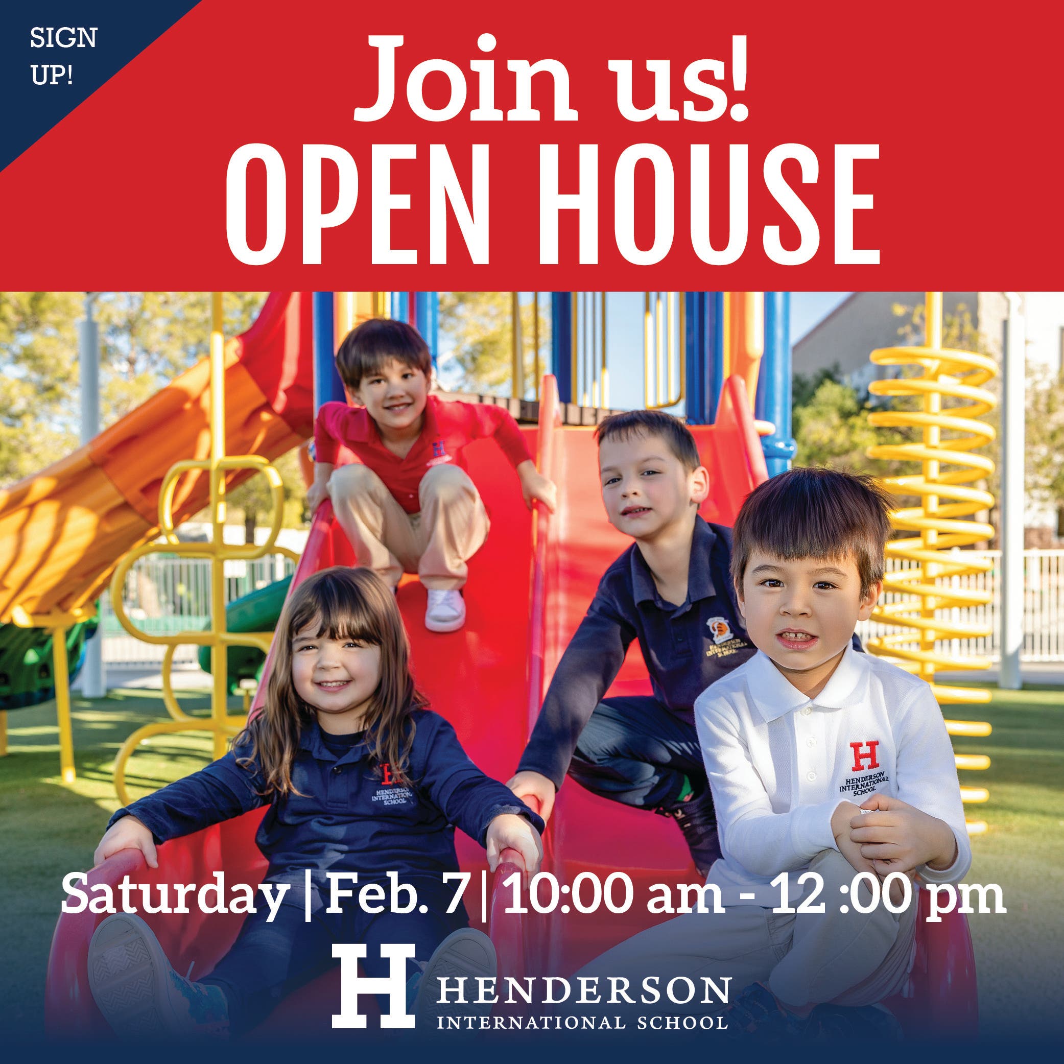Henderson International School's Open House