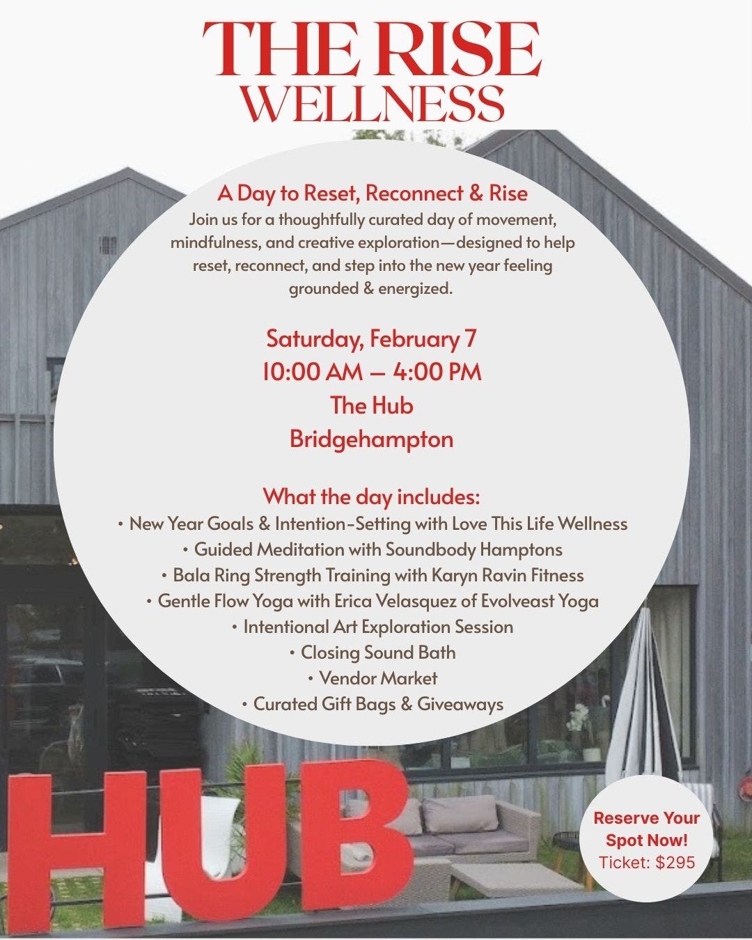 The Rise Winter Wellness Day Retreat