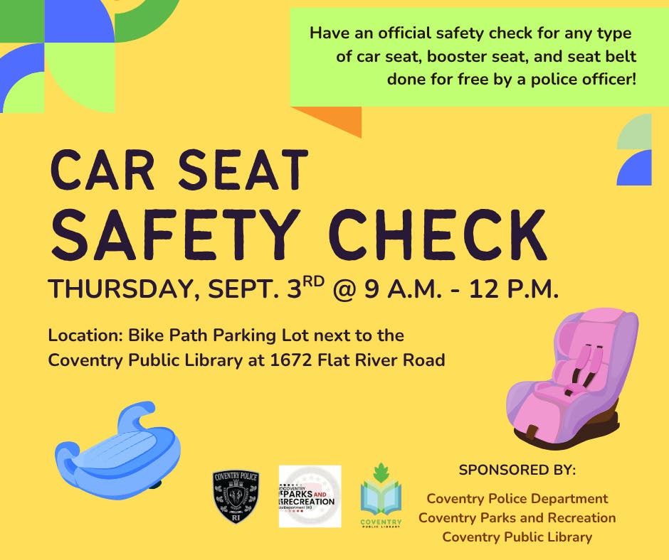 Car Seat Safety Check - Free!