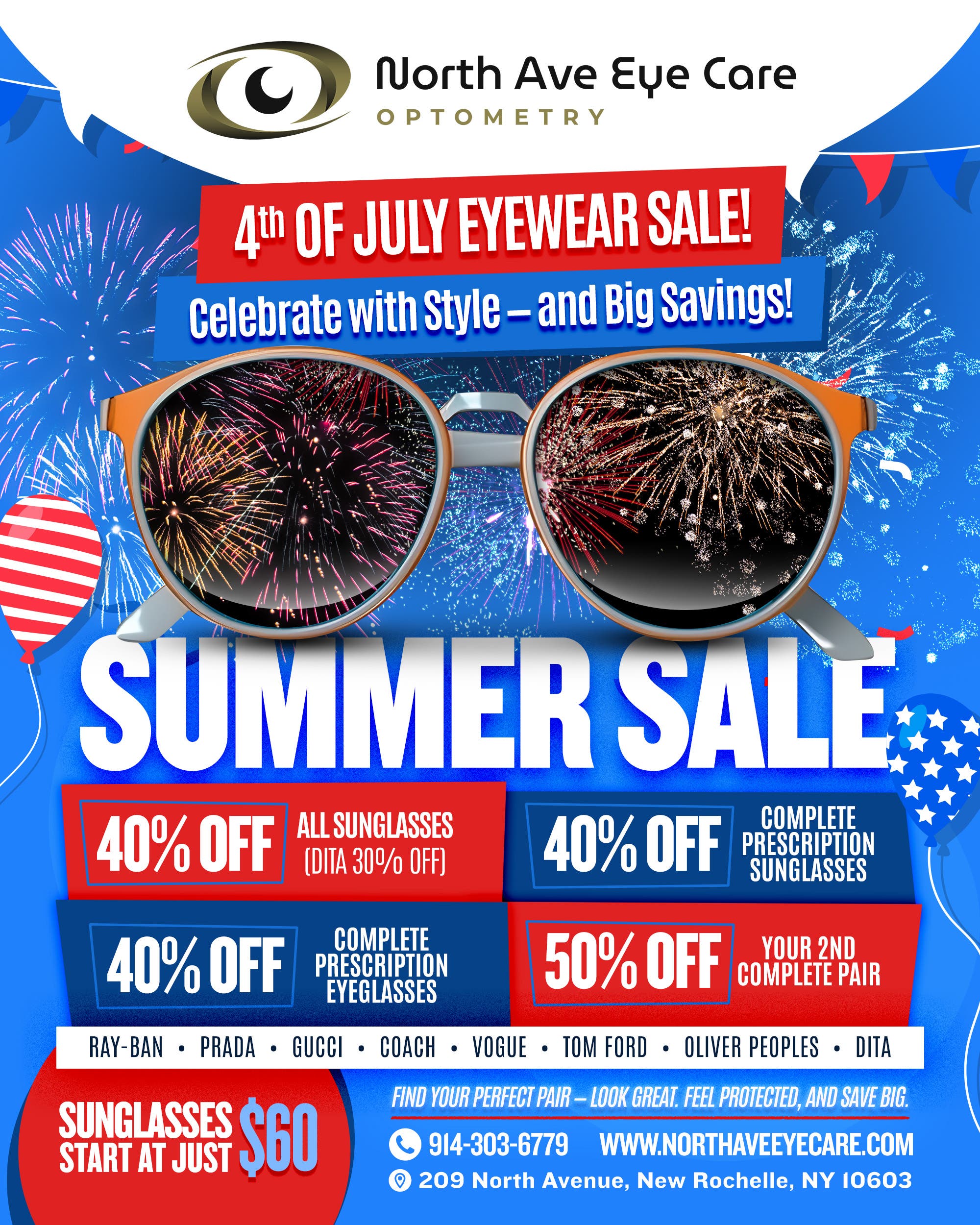 4th of July EyeWear Sale