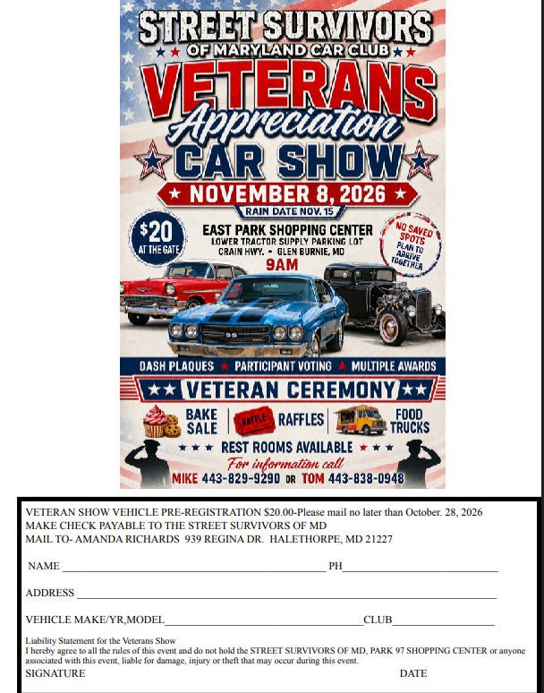 Street Survivors Veteran Car Show