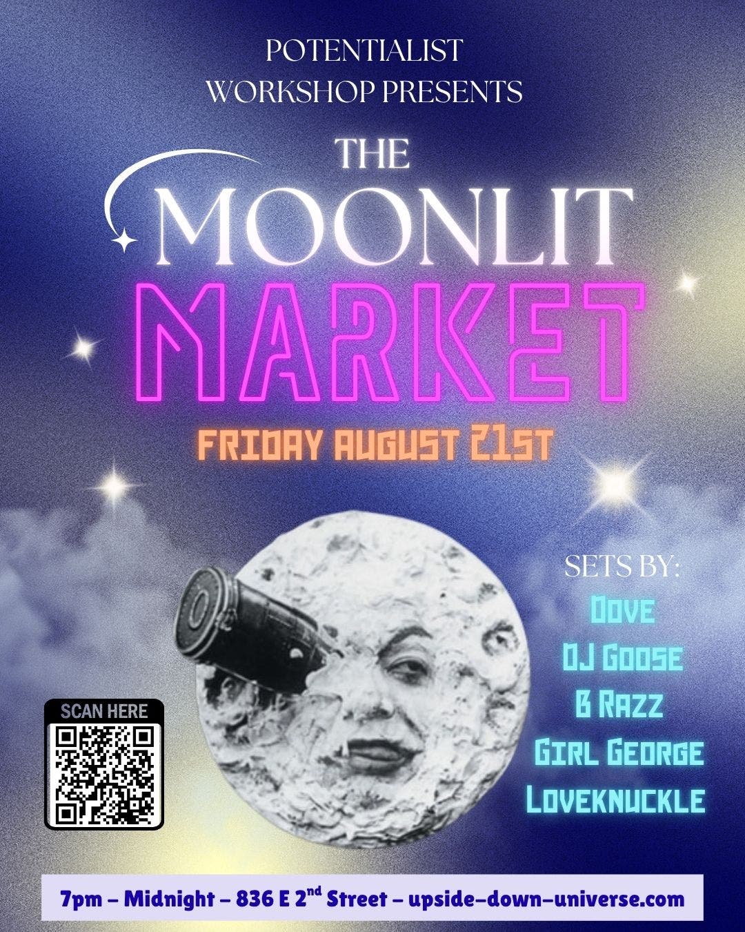The Moonlit Market 