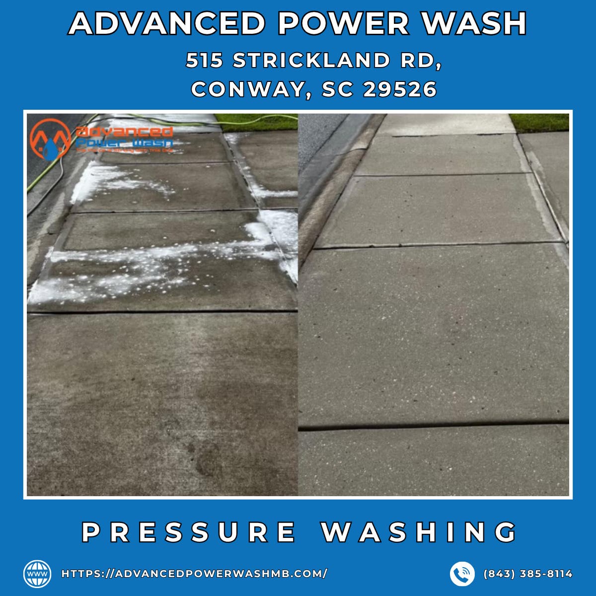 Pressure Washing in Myrtle Beach - Advanced Power Wash