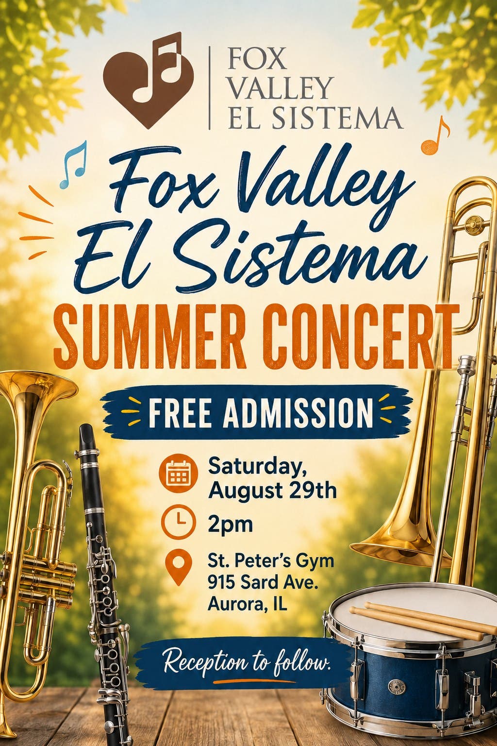 Fox Valley El Sistema Summer Concert
