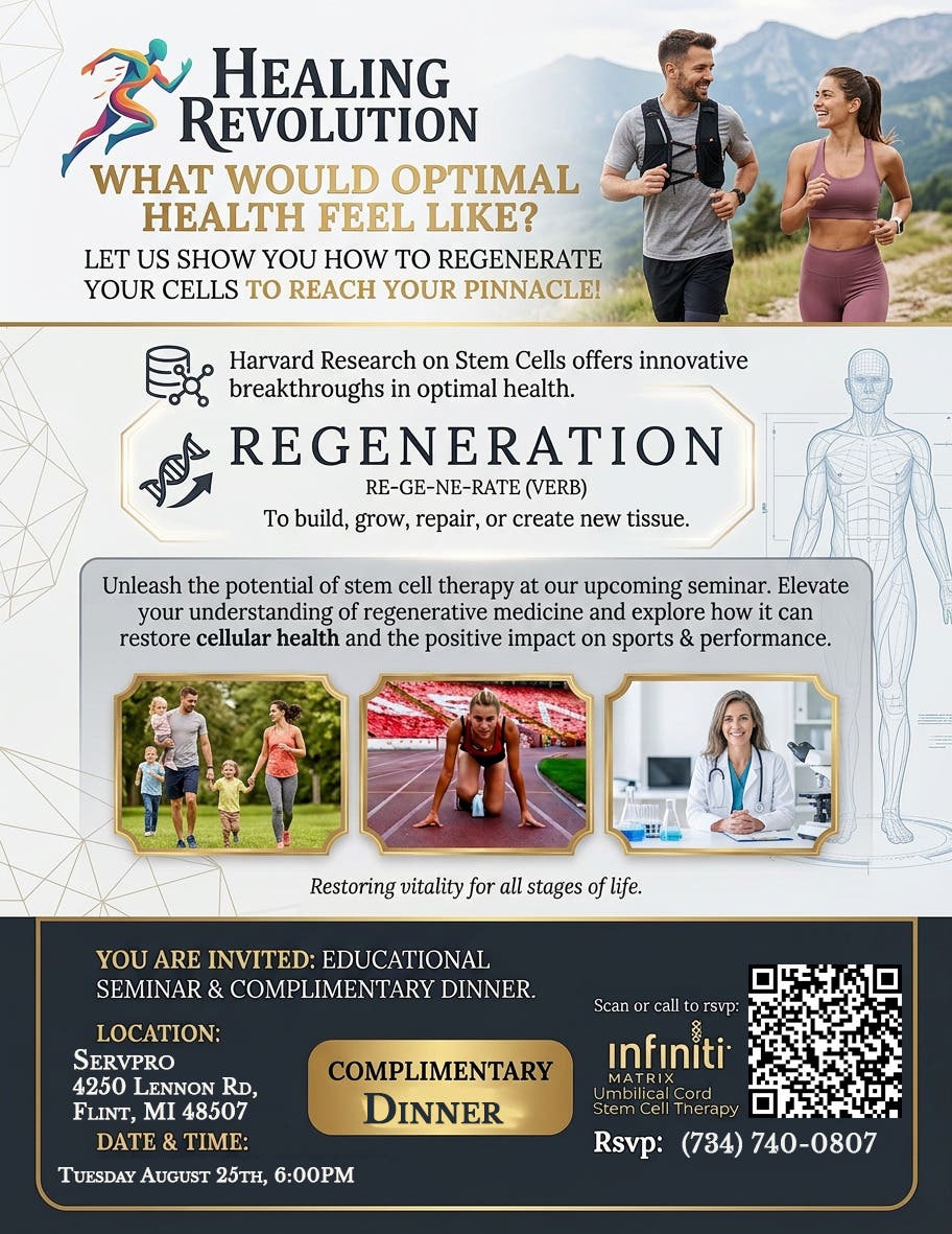 Healing Revolution Stem Cell Educational Seminar