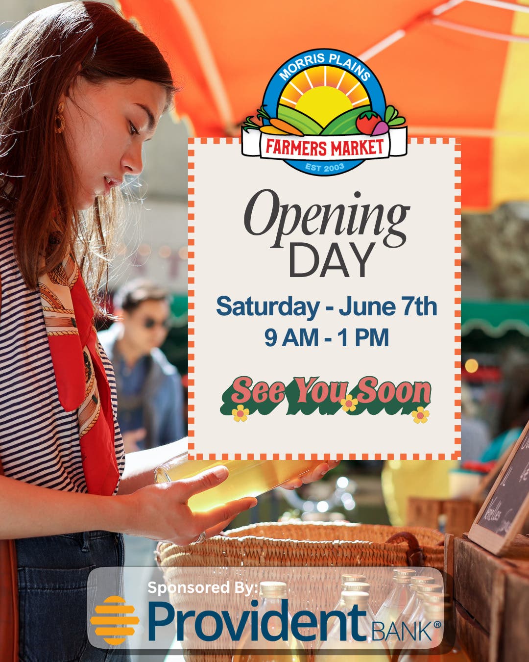 The Morris Plains Farmers Market - Opening Day!!