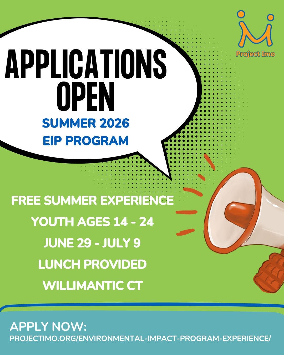 Free Summer Environmental Program for Windham-Area Youth Now Open