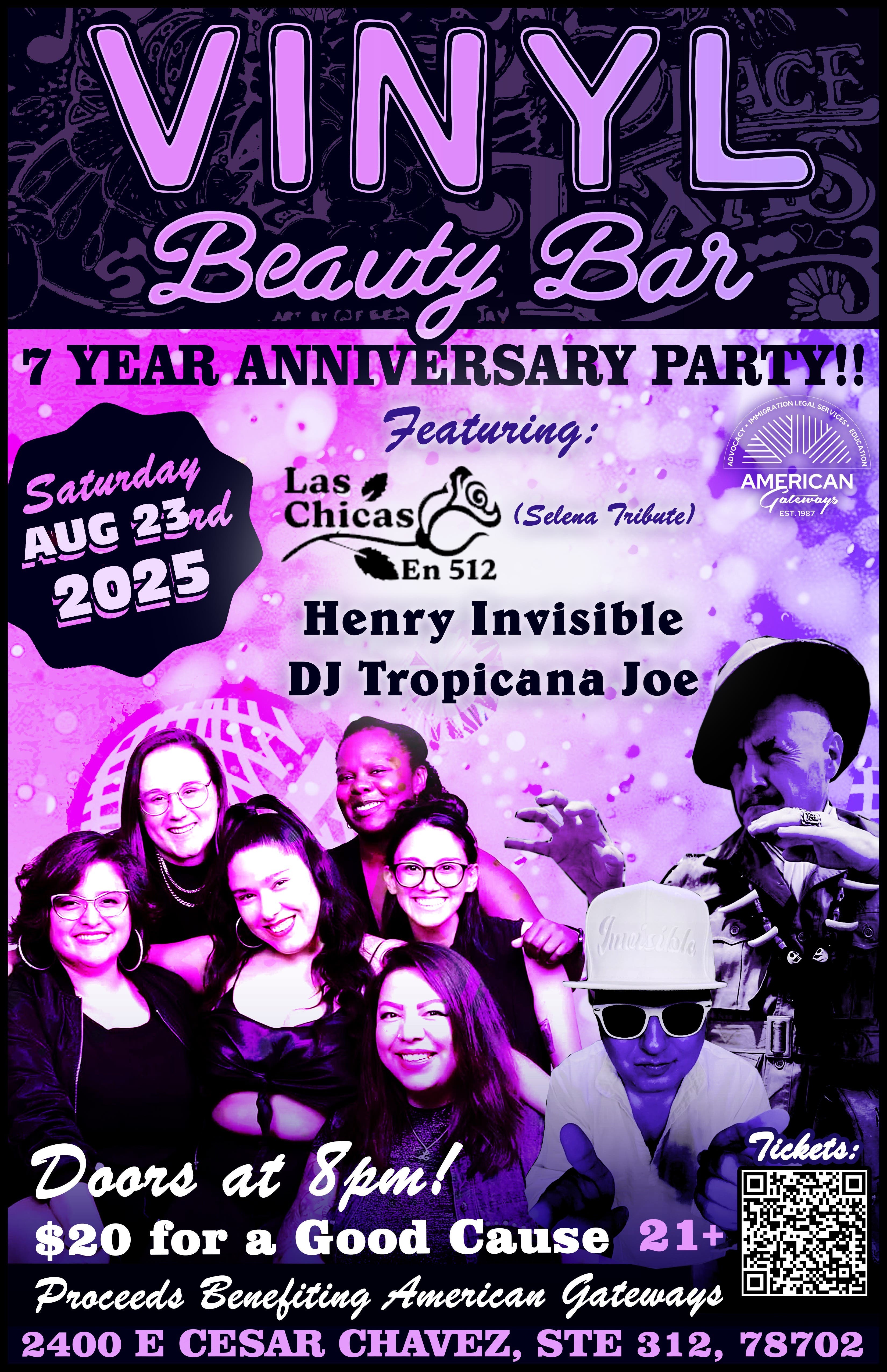 VINYL Beauty Bar 7 Year Anniversary!!