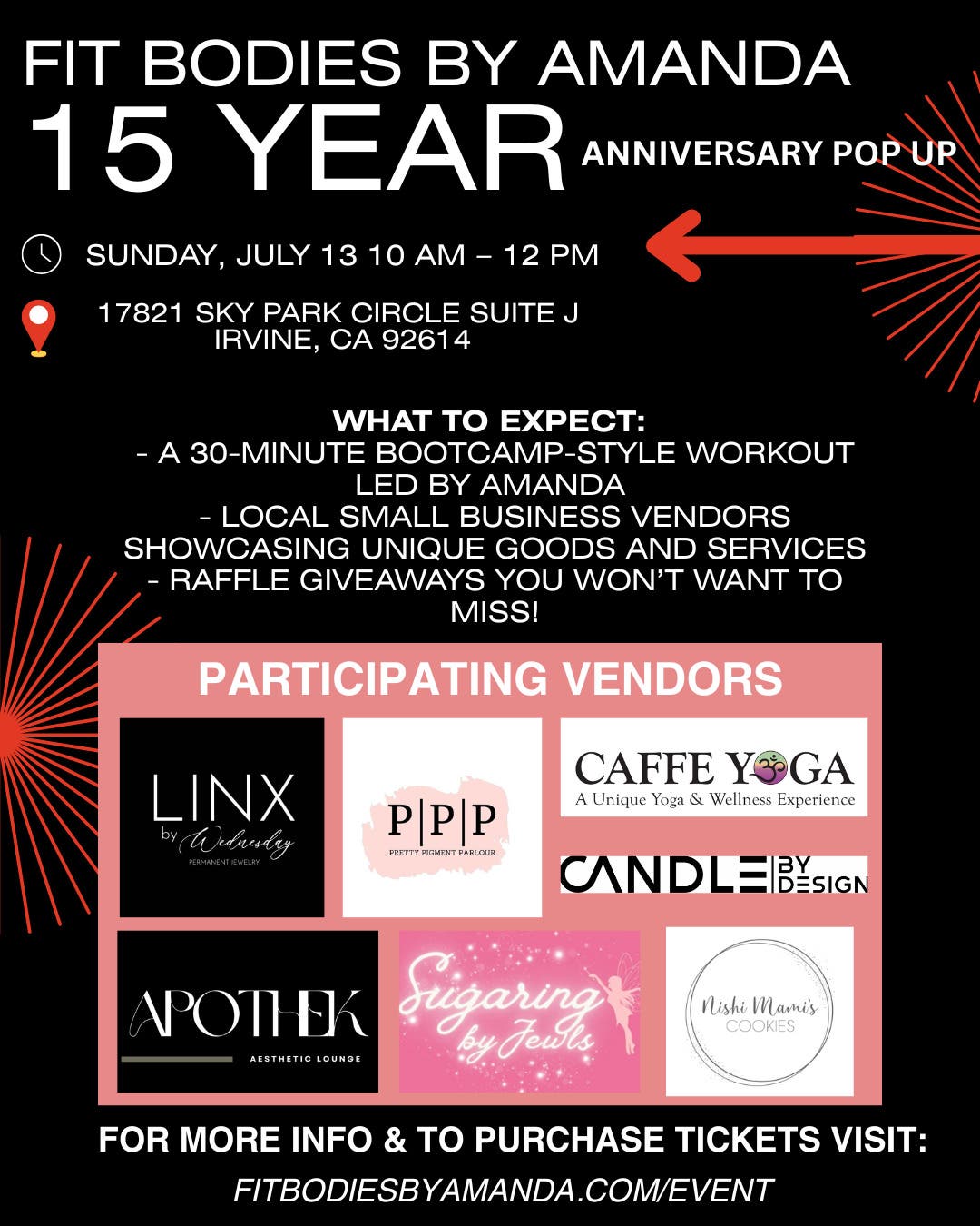 Fit Bodies By Amanda Anniversary Pop-Up Event