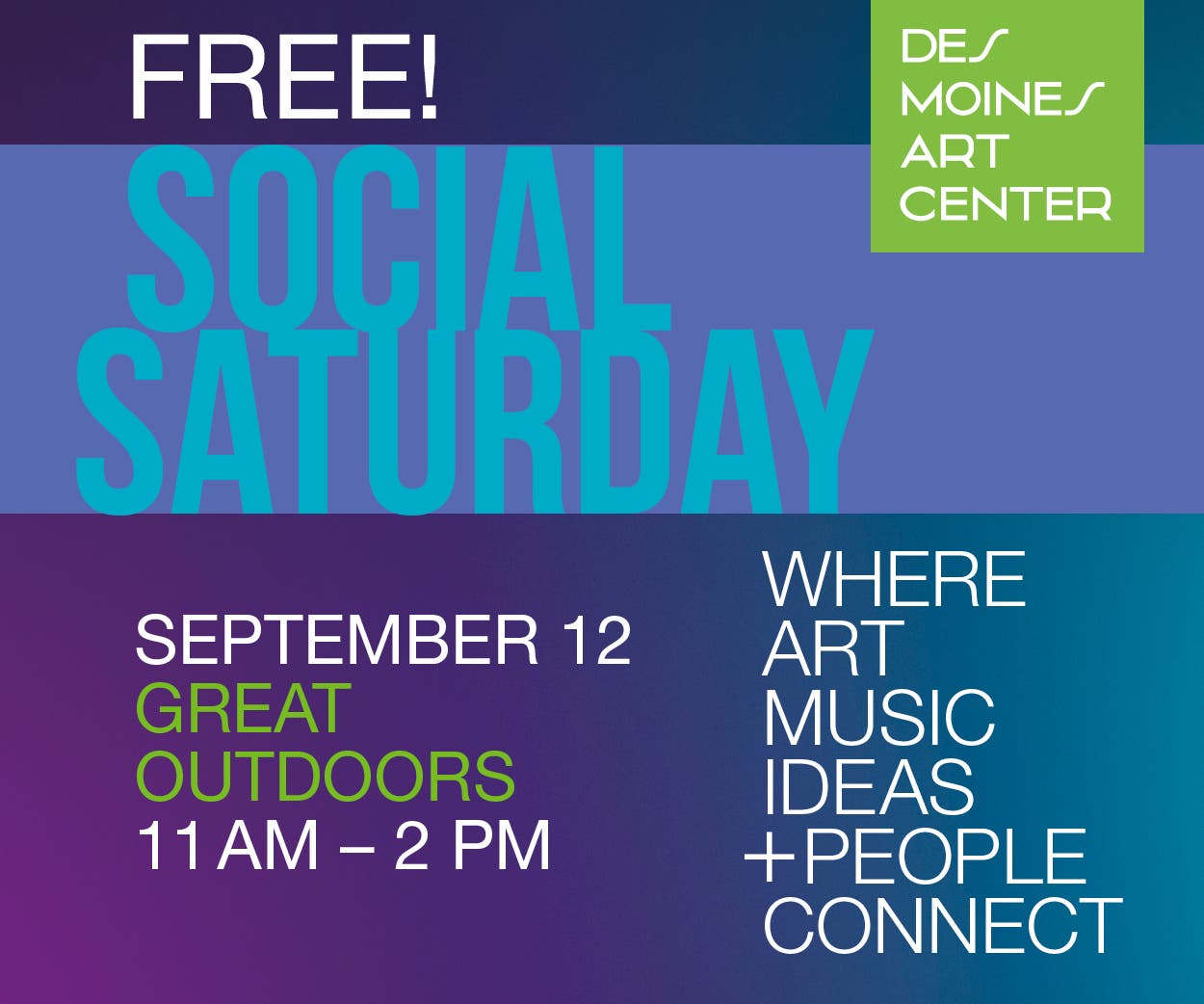 Social Saturday: Great Outdoors