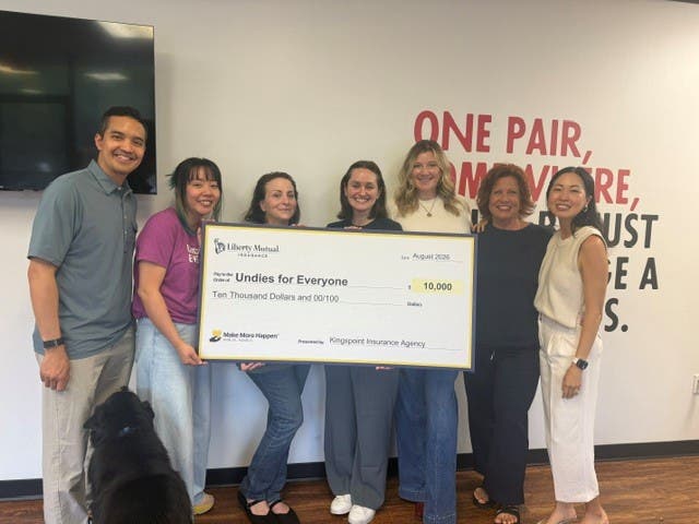 $10,000 Donation Awarded to Local Non-Profit, Undies for Everyone
