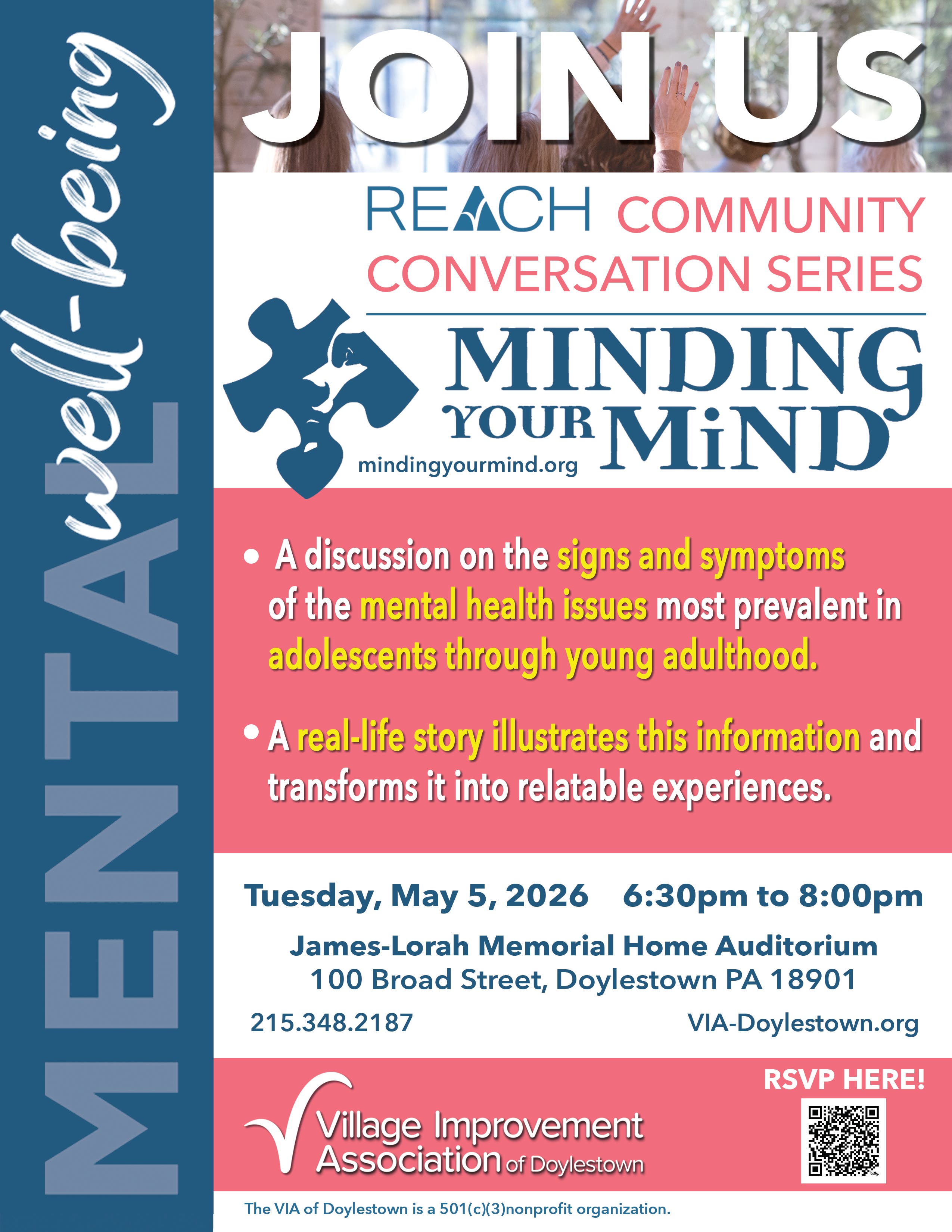 Reach Community Conversation Series: Minding Your Mind