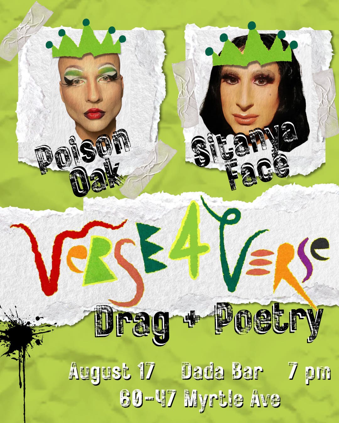 Verse4Verse: Drag + Poetry
