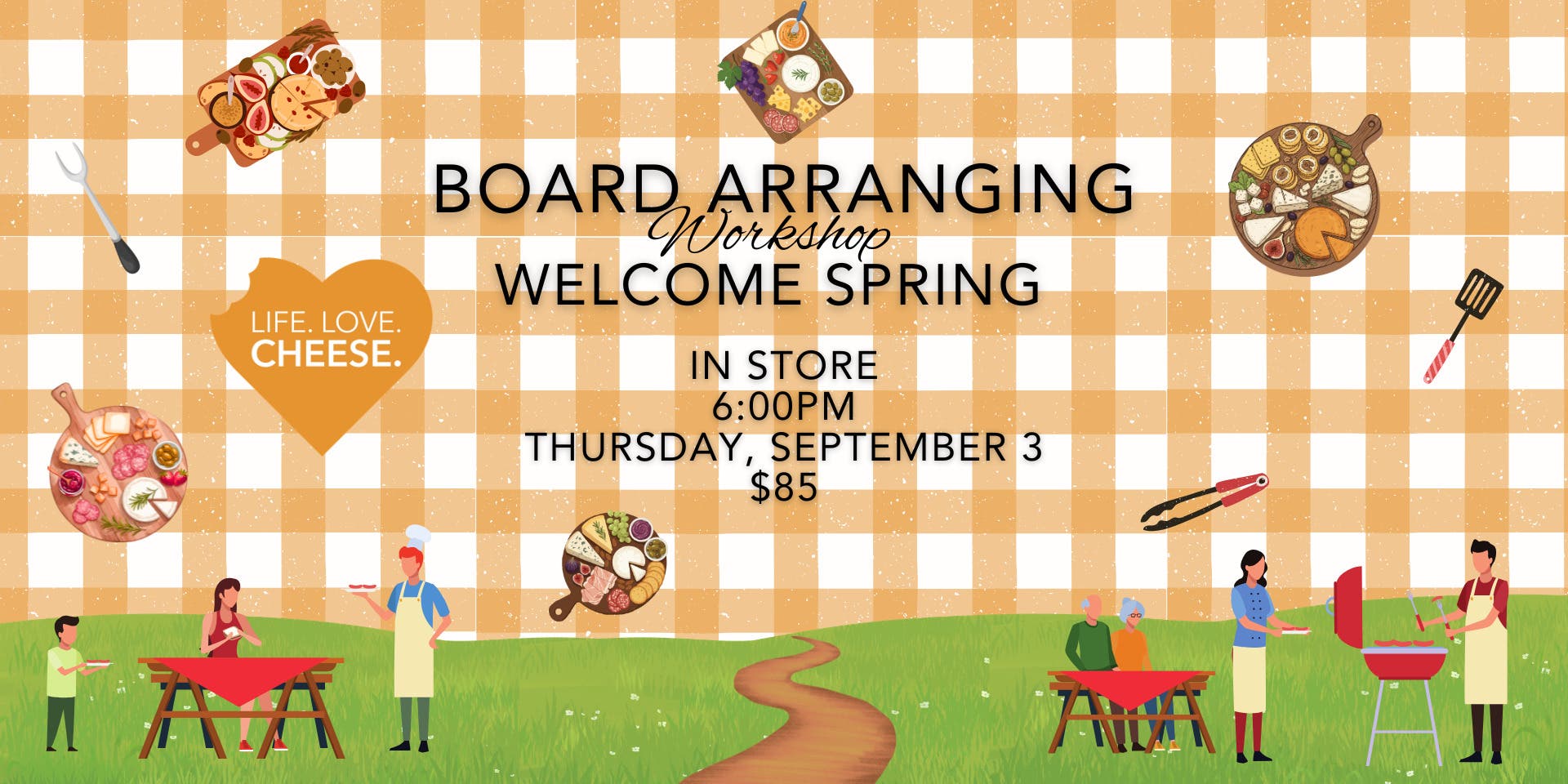 Get Labor Day Ready! Grazing Board Arranging Workshop
