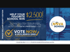 Help Your Favorite School WIN $2,500!